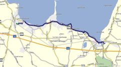 2013-10-28-000-Desenzano-to-Peschiera-Map